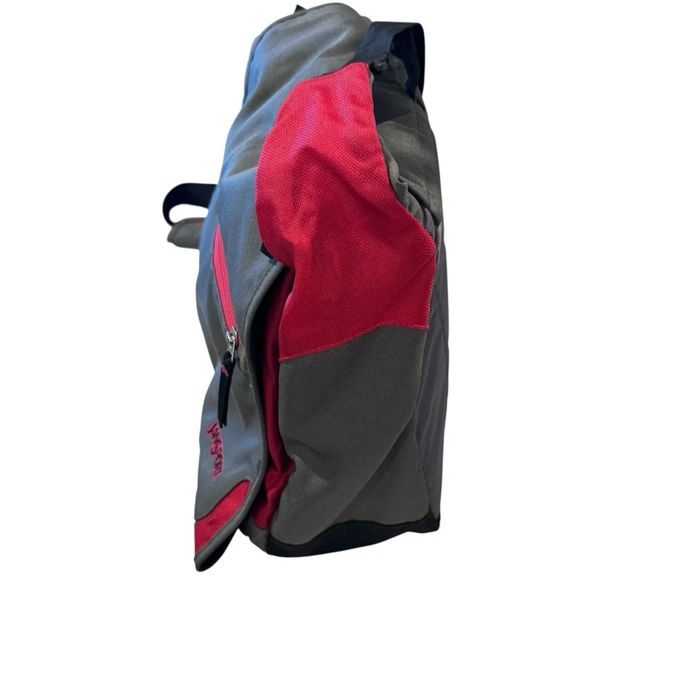 JanSport Crossbody Messenger Bag Red & Grey College Student‎ Travel Unisex LNC